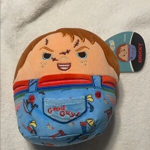 Squishmallows Chucky Plush - Blue and Tan